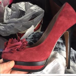 Just in beauties suede stilettos 👠make best offer